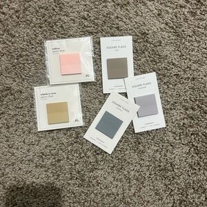 Square Flags Sticky Notes Set